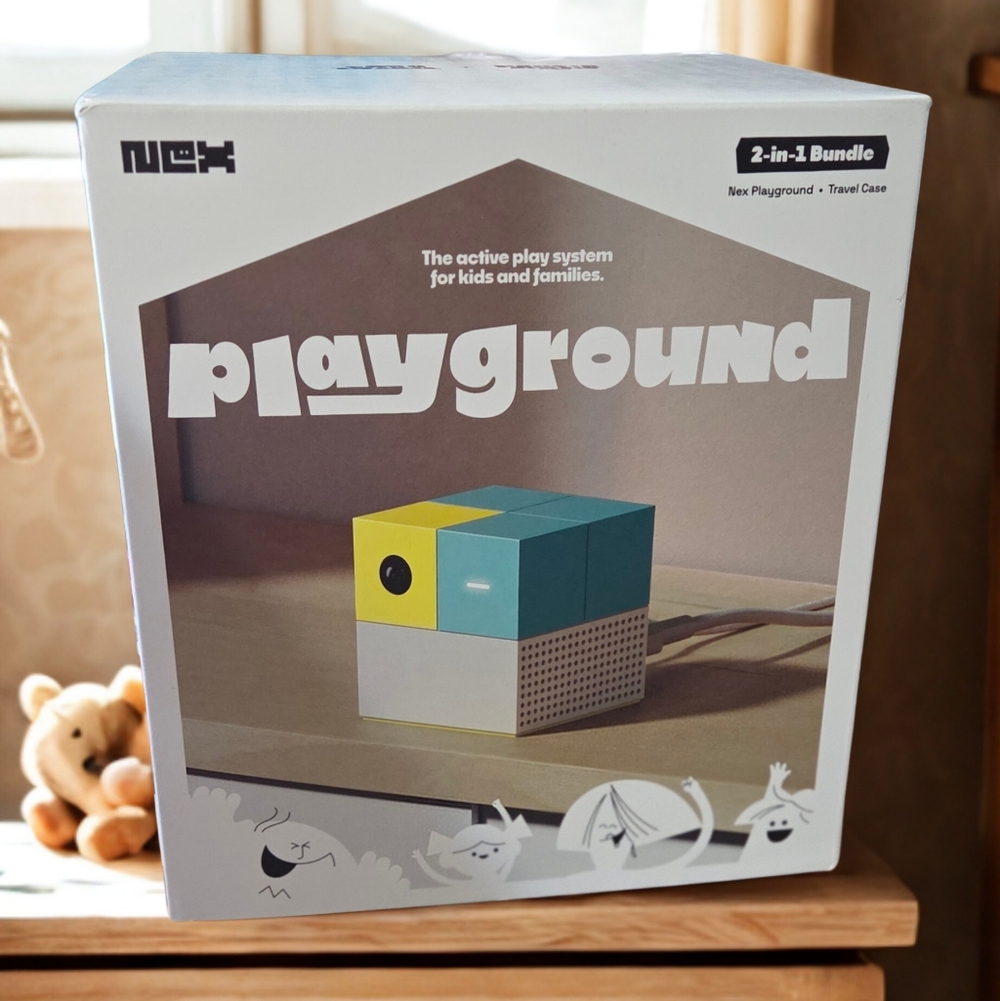 NEW IN BOX Nex Playground Console & Travel Case Bundle